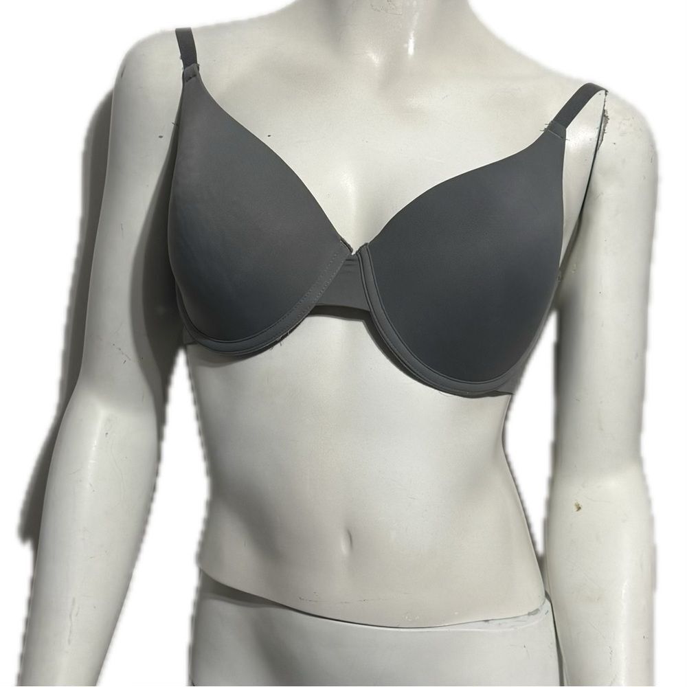 Secret Treasures Gray Full-Coverage Bra Intimates